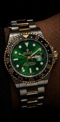 ROLEX SUBMARINE BICOLOR TABLERO VERD