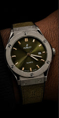 HUBLOT NEW CUERO VERDE