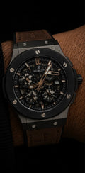 HUBLOT LUXE CUERO CAFE